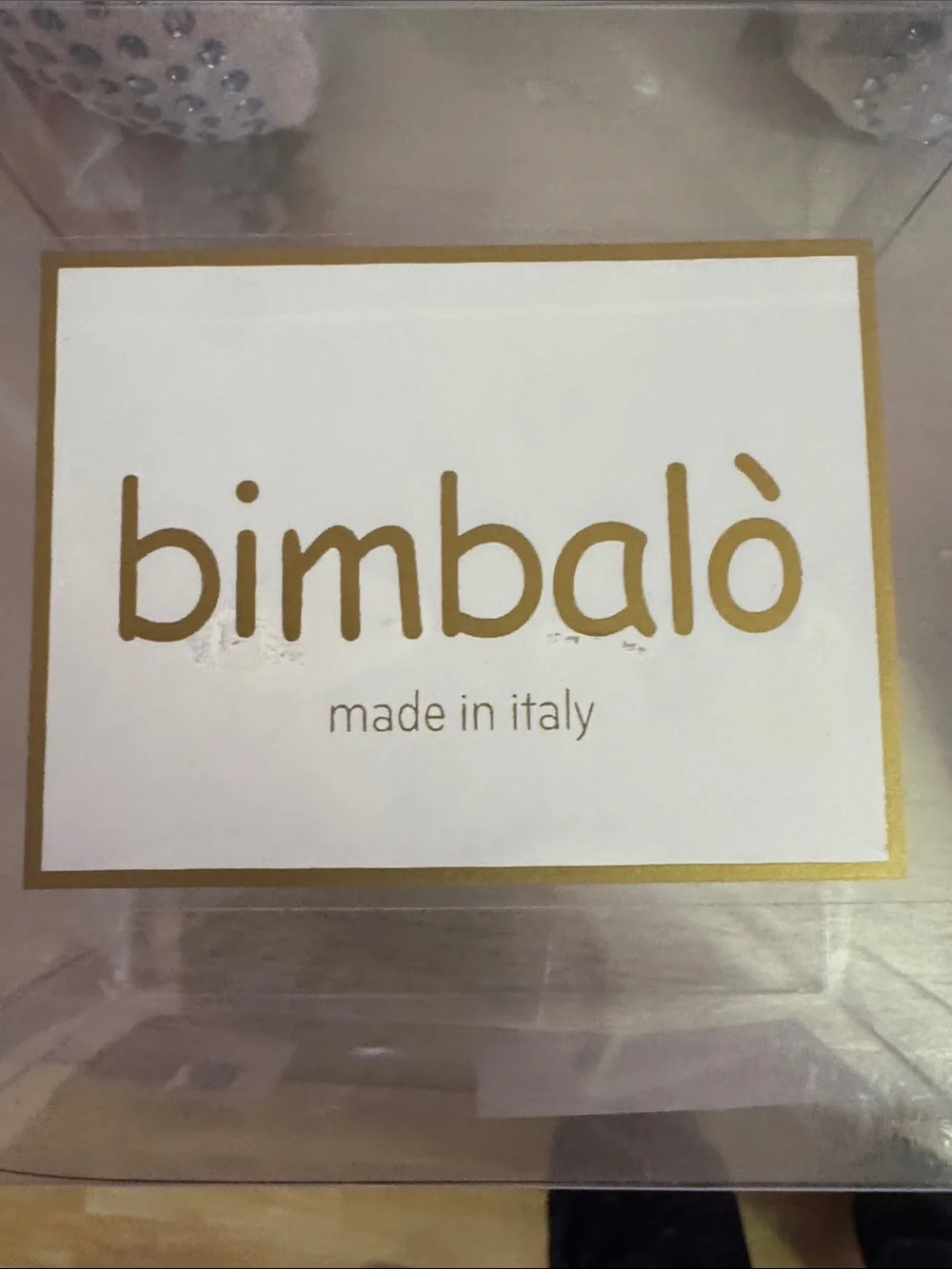 Bimbalo’ made in Italy Children's Soft Knit Sneakers - Gray & White & Blue